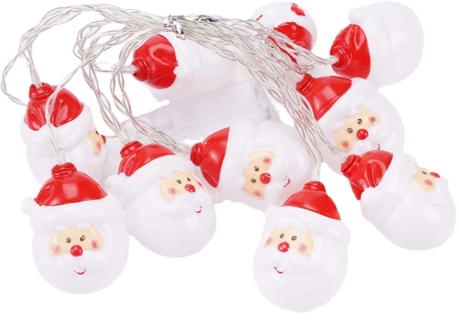 Led Santa Claus Lighting Chain Christma tring Battery Light USB Remote Control Type Holiday Lighting Christmas ball