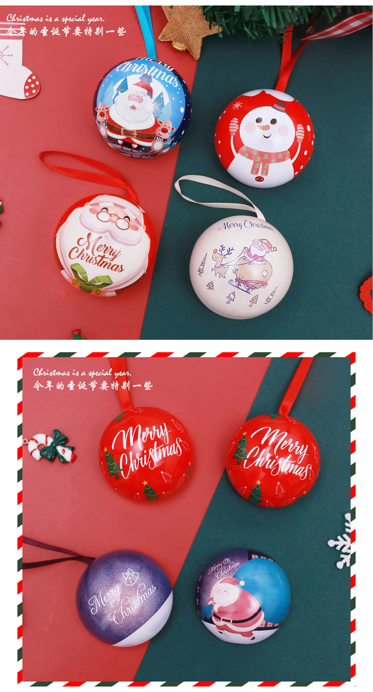With Christmas Tree Christmas Ball Candy box Gifts Box Wholesale, I will make use of Some Christmas Ornaments