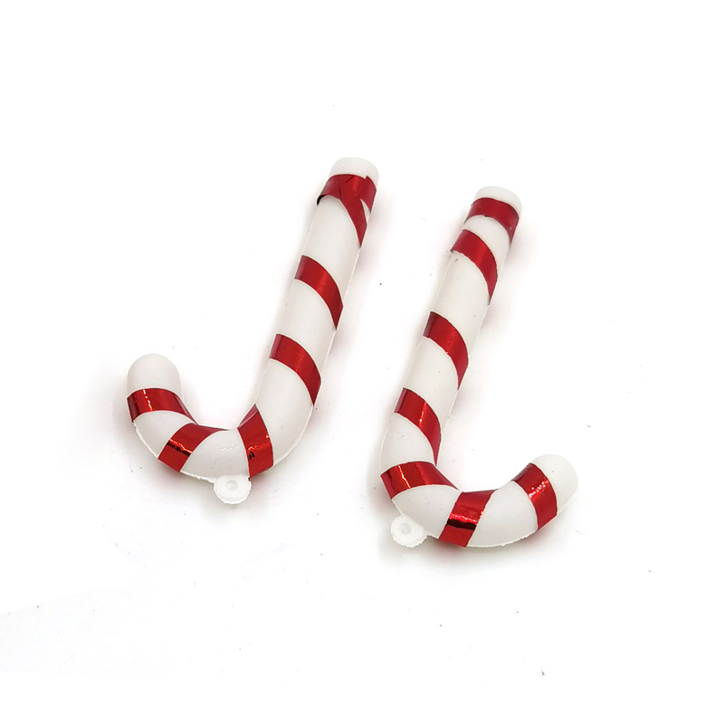 Christmas Decoration Gift Christmas Candy Crutch Small Crutch Christmas Tree Decoration Pendant DIY Ornament Christmas Decoration Gift Christmas Candy Crutch Small Crutch Christmas Tree Decoration Pendant DIY Ornament