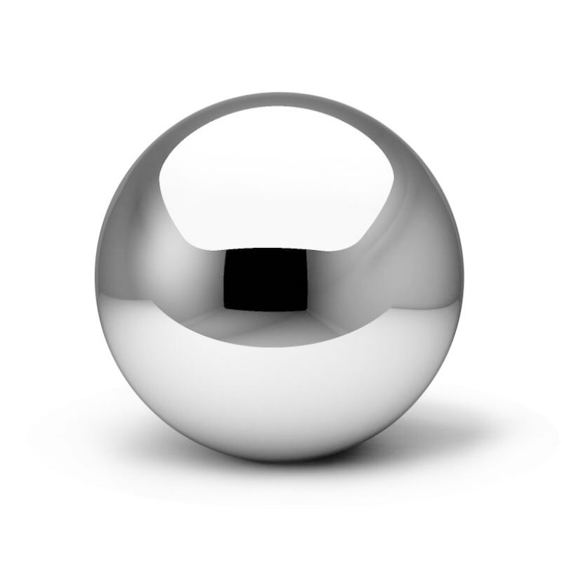Ball Flowing Water Ornaments Hollow Floating Ball Christmas Ball Mirror Polished Ball 201 Stainless Steel Hollow Ball