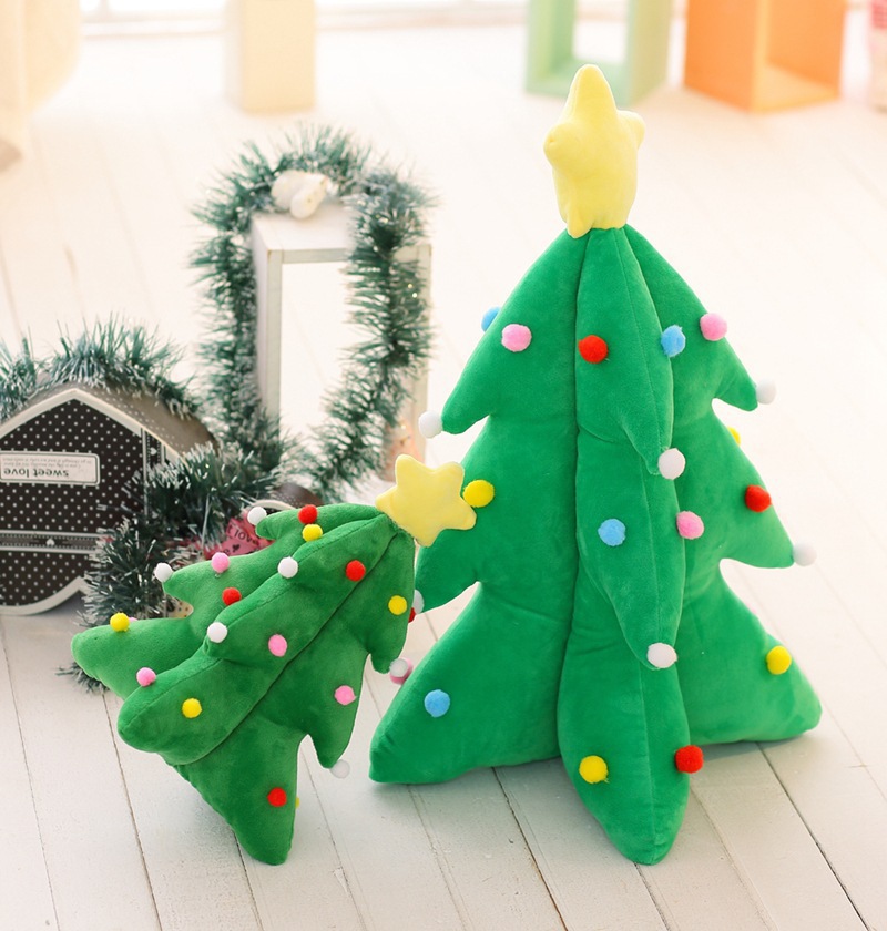 Christmas Tree Tree stuffed toys creative Christmas Tree pillow manufacturers wholesaleYouTube toyYouTube toy