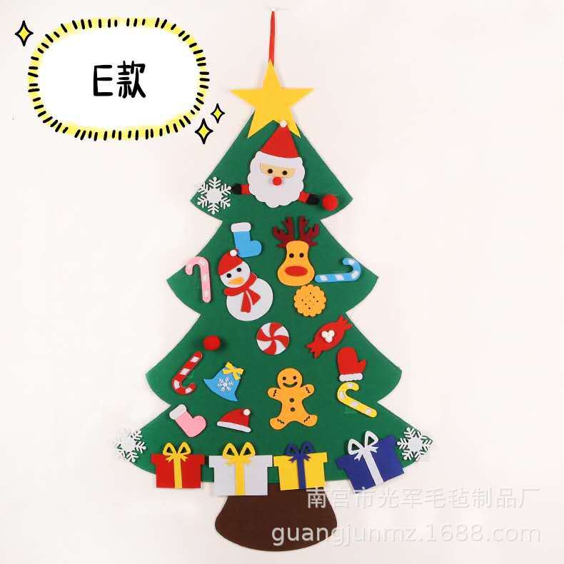 2020 New Custom Cartoon Christmas Tree Felt Christmas Tree Christmas Gift Felt Christmas Tree DIY 2020 New Custom Cartoon Christmas Tree Felt Christmas Tree Christmas Gift Felt Christmas Tree DIY