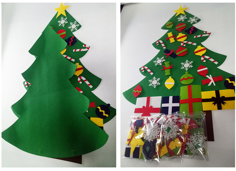 2020 New Custom Cartoon Christmas Tree Felt Christmas Tree Christmas Gift Felt Christmas Tree DIY 2020 New Custom Cartoon Christmas Tree Felt Christmas Tree Christmas Gift Felt Christmas Tree DIY