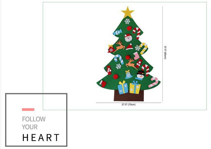 Spot Felt Christmas Tree Stereo DIY Christmas Tree Splicing Christmas Tree New Christmas Decorations Spot Felt Christmas Tree Stereo DIY Christmas Tree Splicing Christmas Tree New Christmas Decorations
