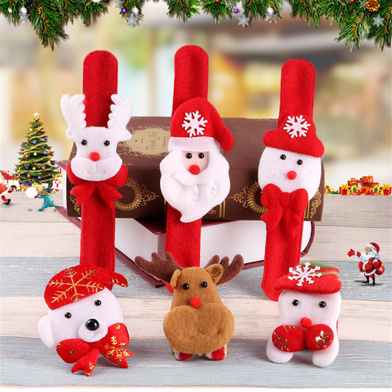 Christmas pat circle watch holiday dress up children&#039;s gift toys