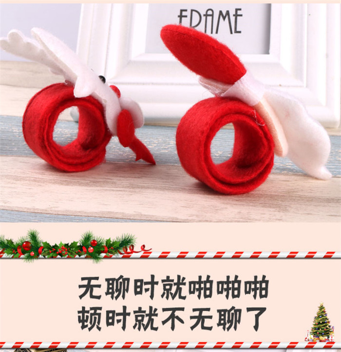 Christmas pat circle watch holiday dress up children's gift toys Christmas pat circle watch holiday dress up children's gift toys