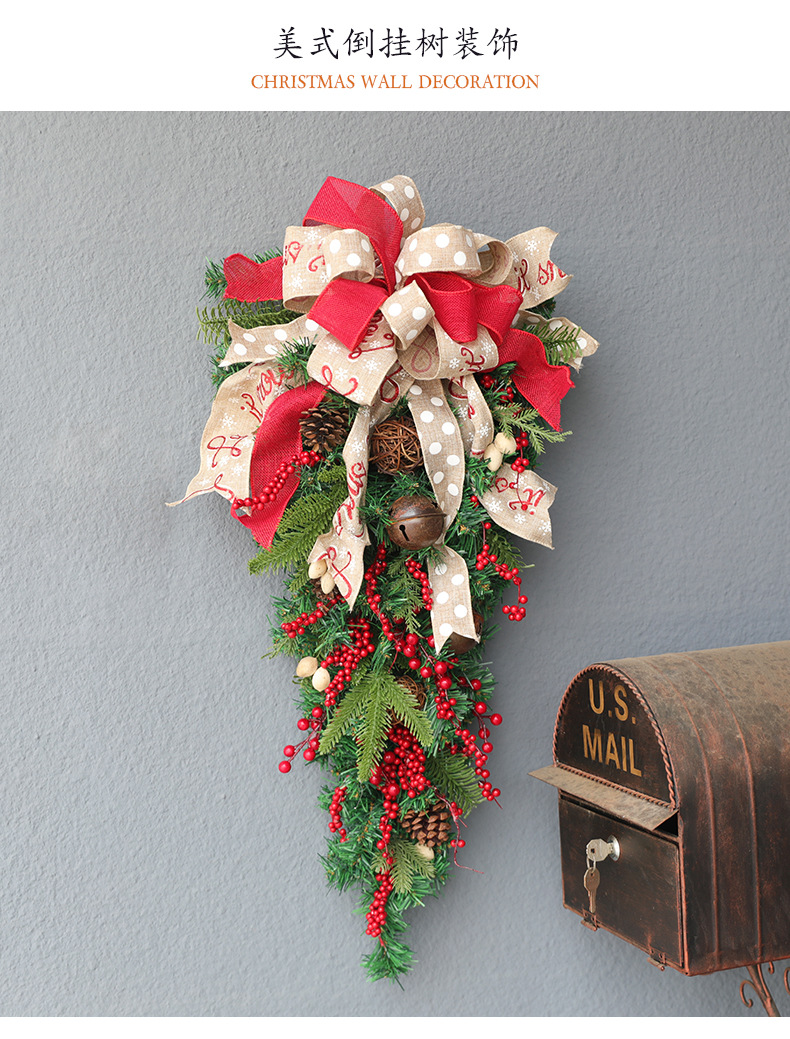 American Christmas Decorations Christmas Upside down Tree 60cm 90cm Grape Chinese Hawthorn Christmas Tree American Christmas Decorations Christmas Upside down Tree 60cm 90cm Grape Chinese Hawthorn Christmas Tree