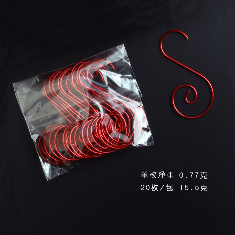 Factory Spot Christmas Supplies Accessories Christmas Hook Christmas Tree Decoration Hook Hardware Pendant S-Hook Factory Spot Christmas Supplies Accessories Christmas Hook Christmas Tree Decoration Hook Hardware Pendant S-Hook
