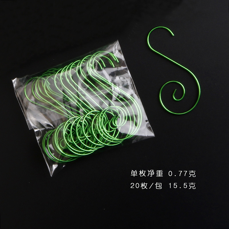 Factory Spot Christmas Supplies Accessories Christmas Hook Christmas Tree Decoration Hook Hardware Pendant S-Hook Factory Spot Christmas Supplies Accessories Christmas Hook Christmas Tree Decoration Hook Hardware Pendant S-Hook