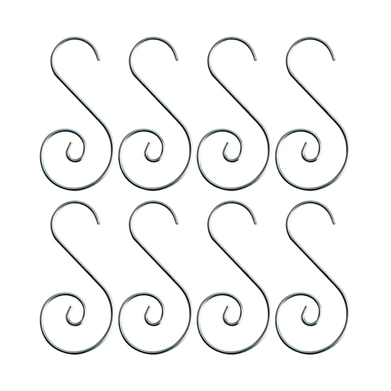 Factory Spot Christmas Supplies Accessories Christmas Hook Christmas Tree Decoration Hook Hardware Pendant S-Hook Factory Spot Christmas Supplies Accessories Christmas Hook Christmas Tree Decoration Hook Hardware Pendant S-Hook