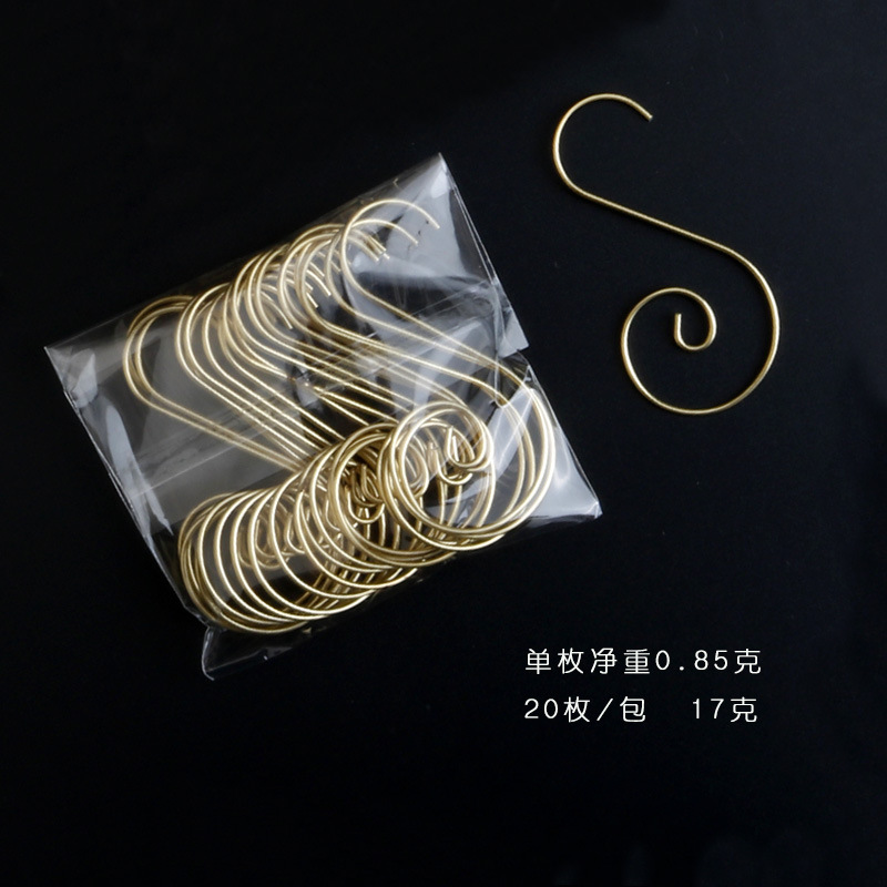 Factory Spot Christmas Supplies Accessories Christmas Hook Christmas Tree Decoration Hook Hardware Pendant S-Hook Factory Spot Christmas Supplies Accessories Christmas Hook Christmas Tree Decoration Hook Hardware Pendant S-Hook