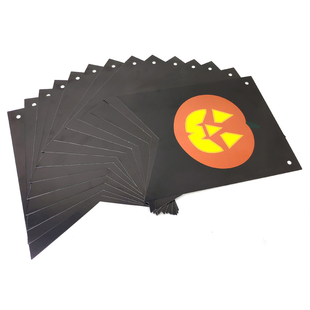 Halloween Black Mermaid Flag Party Decoration Layout Supplies Ghost Festival Bar Venue Flag Latte Art Pumpkin Background