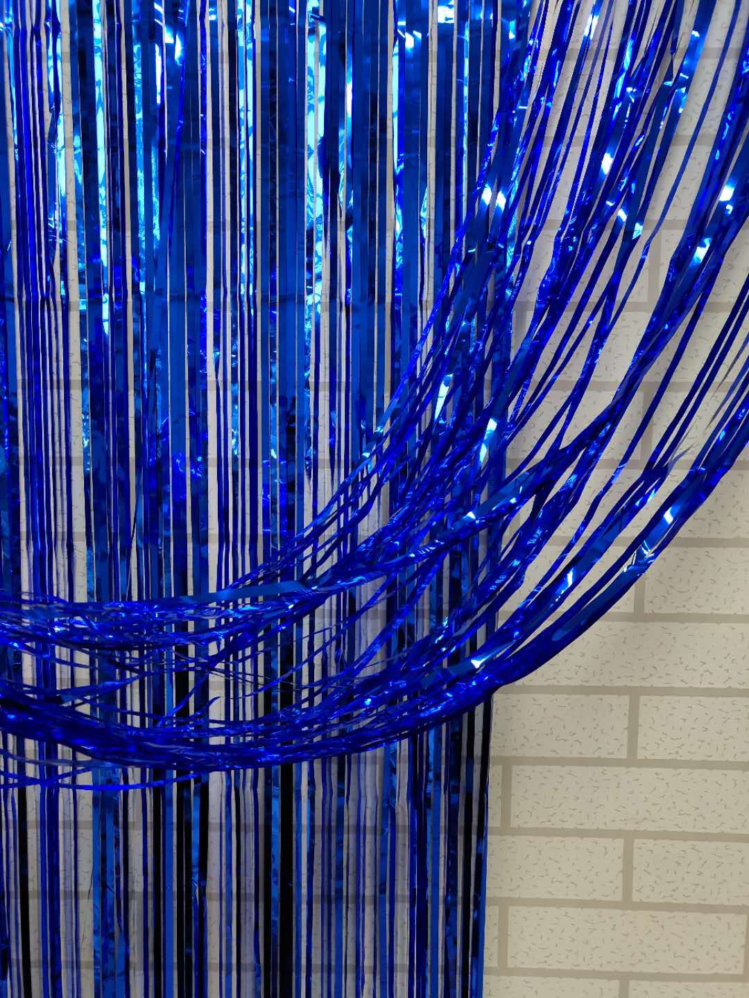 Tinsel Curtain Halloween Wedding Birthday Party Layout Supplies Wedding Room Background Decoration Curtain of Rain 1 M * 2 M