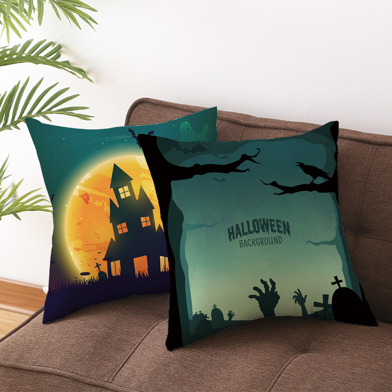 Custom Pillowcase European and American Halloween Home Sofa Cushion Cover Office Supplies Amazon One Product Dropshipping