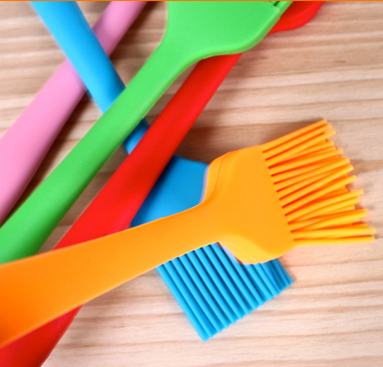 DIY 21cm development tools baking silicone brush brush brush silicone barbecue trumpet sweep