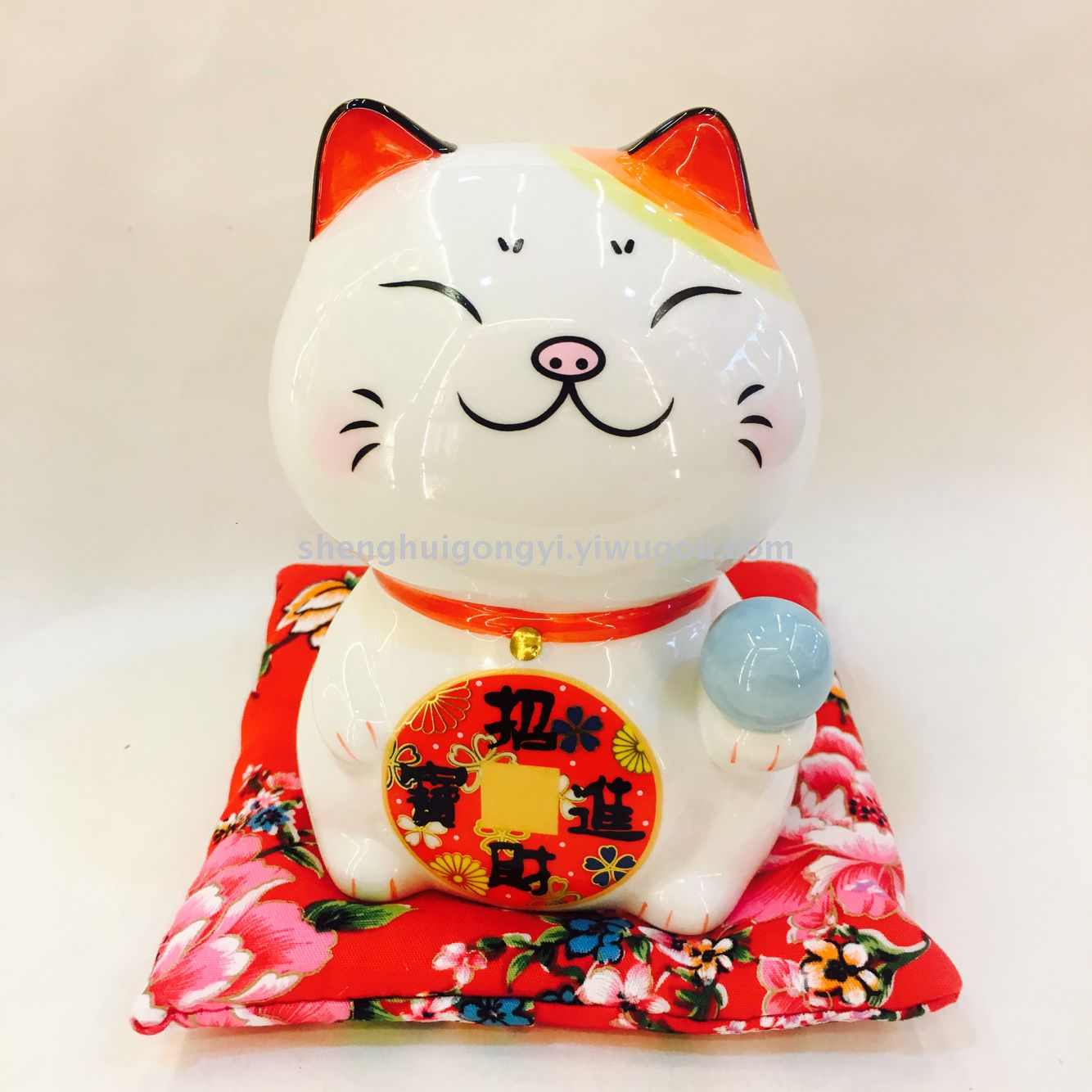 6 inch trumpet ceramic Lucky expression cat, cute, stay Meng, piggy bank, home creative ornaments gift 6 inch trumpet ceramic Lucky expression cat, cute, stay Meng, piggy bank, home creative ornaments gift
