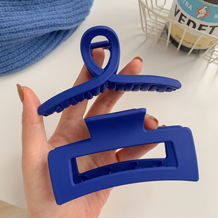 Korean New Flocking Mini Claw Clip Trumpet Bangs Side Clip Hair Clip for Broken Hair Temperament Hair Clips Hair Accessories