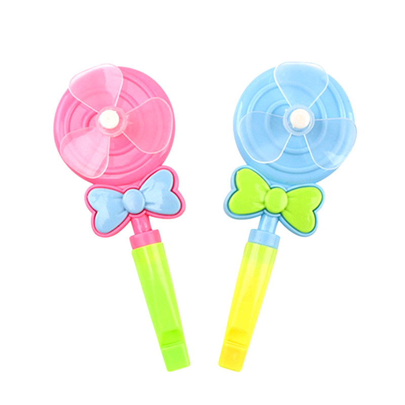 Lollipop Whistle Windmill Children&#039;s Toy Kindergarten Gift Small Toy Candy Color Whistle Nostalgic Small Gift