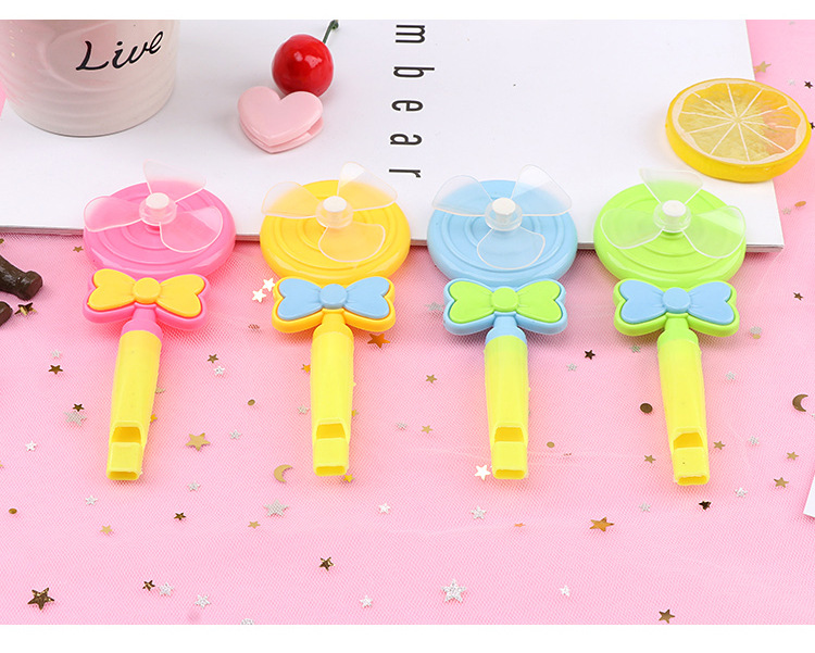 Lollipop Whistle Windmill Children's Toy Kindergarten Gift Small Toy Candy Color Whistle Nostalgic Small Gift Lollipop Whistle Windmill Children's Toy Kindergarten Gift Small Toy Candy Color Whistle Nostalgic Small Gift