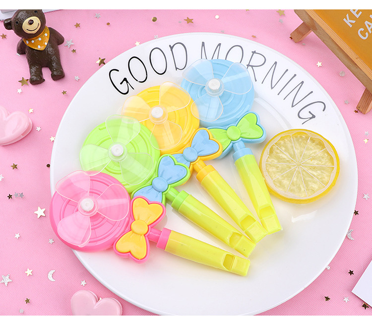 Lollipop Whistle Windmill Children's Toy Kindergarten Gift Small Toy Candy Color Whistle Nostalgic Small Gift Lollipop Whistle Windmill Children's Toy Kindergarten Gift Small Toy Candy Color Whistle Nostalgic Small Gift