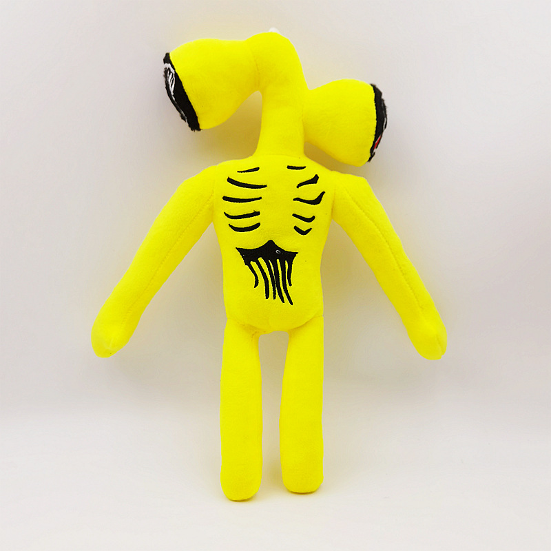 Cross-Border New Siren Head Siren Head Plush Toy Black Cat Doll Steam Whistle People Christmas Gift Doll
