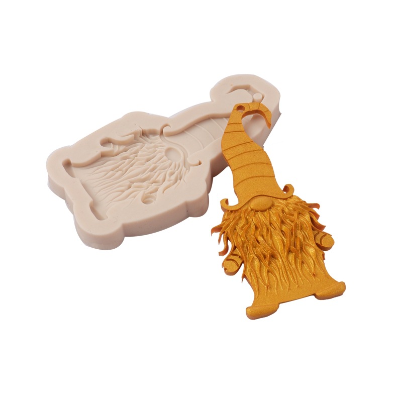 New Santa Claus Pendant Epoxy Mold Keychain Crafts Silicone Mold Plaster Aromatherapy Fondant Mold New Santa Claus Pendant Epoxy Mold Keychain Crafts Silicone Mold Plaster Aromatherapy Fondant Mold