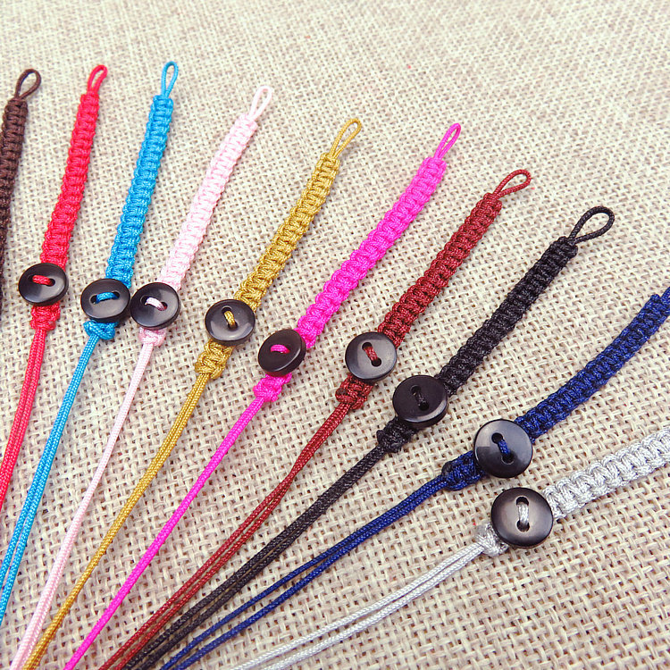 Hand-Woven Buckle Nylon No. 72 Jade Thread Keychain Rope Accessories Flat Knot Braid Rope Keychain Lanyard Fitting Hand-Woven Buckle Nylon No. 72 Jade Thread Keychain Rope Accessories Flat Knot Braid Rope Keychain Lanyard Fitting