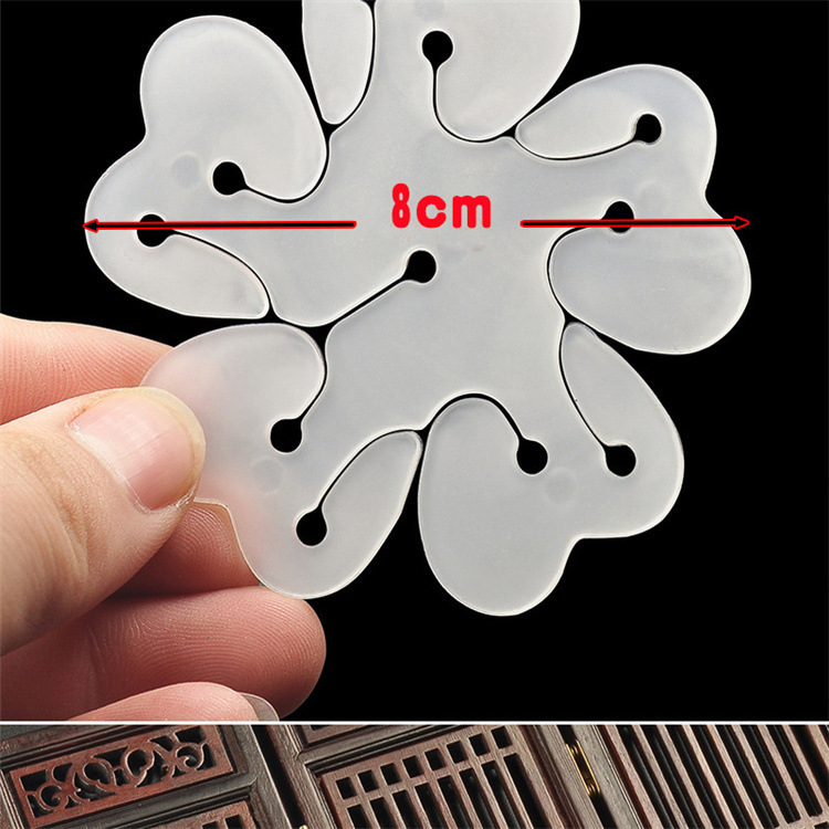 Balloon Double-Layer Plum Blossom Clip Creative Decoration Styling Pin Accessories Birthday Wedding Decoration Wedding Room Scene Setting Supplies Balloon Double-Layer Plum Blossom Clip Creative Decoration Styling Pin Accessories Birthday Wedding Decoration Wedding Room Scene Setting Supplies