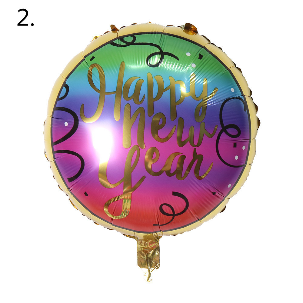 18-Inch Spanish Happy New Year Decorative Wine Bottle Aluminum Balloon Party New Year Celebration Annual Meeting Meteor Aluminum Foil Balloon