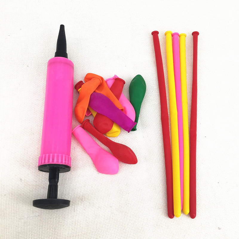 Factory Direct Sales Super Value Magic Balloon Small Balloon Inflator Suit 2 Yuan Store Supply Running Products Factory Direct Sales Super Value Magic Balloon Small Balloon Inflator Suit 2 Yuan Store Supply Running Products