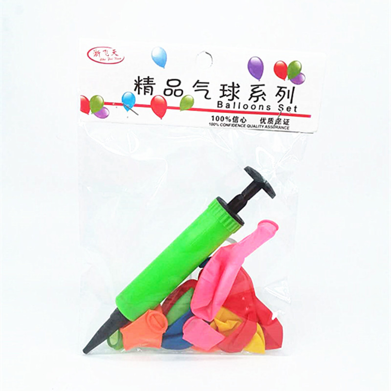 Factory Direct Sales Super Value Magic Balloon Small Balloon Inflator Suit 2 Yuan Store Supply Running Products Factory Direct Sales Super Value Magic Balloon Small Balloon Inflator Suit 2 Yuan Store Supply Running Products