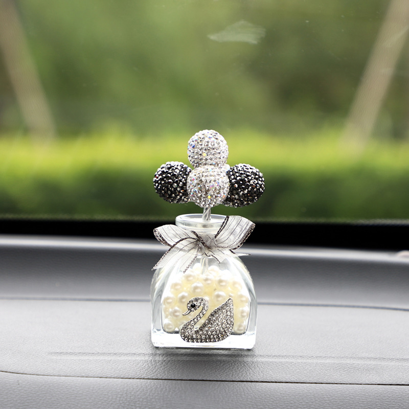 Diamond-Embedded Confession Balloon Car Perfume Bottle Goddess Style Car Decoration Center Console Decoration Starry Sky Diamond-Embedded Confession Balloon Car Perfume Bottle Goddess Style Car Decoration Center Console Decoration Starry Sky