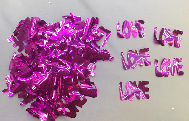 Sequin Paper Balloon Filler Bounce Ball Filler Transparent Balloon Aluminum Foil Throwing Paper Scrap