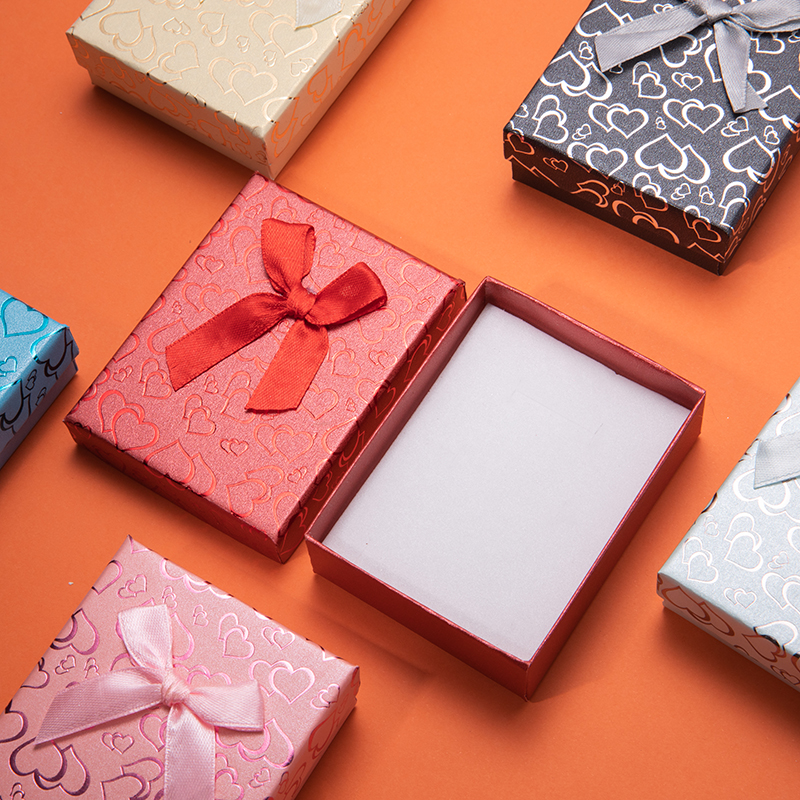 New style pearlescent care bronzing jewelry box fashion boutique ring box exquisite necklace box high-grade earrings box New style pearlescent care bronzing jewelry box fashion boutique ring box exquisite necklace box high-grade earrings box