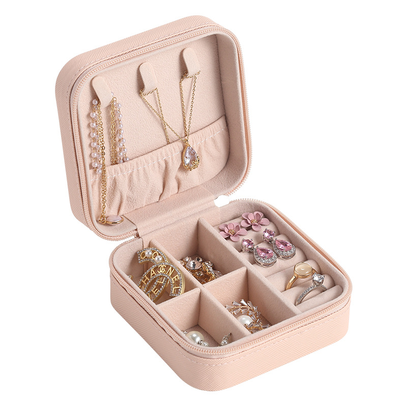 Portable Jewelry Box Ins Ring Box Earrings Necklace Ear Stud Ornament Storage Box Jewelry Box Shein Amazon