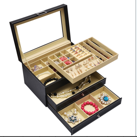 Jewelry Box Ornament Storage Box Stud Earrings Box Necklace Box Ring Box Jewelry Box