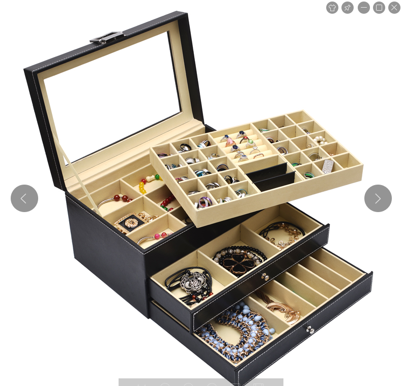 Jewelry Box Ornament Storage Box Stud Earrings Box Necklace Box Ring Box Jewelry Box