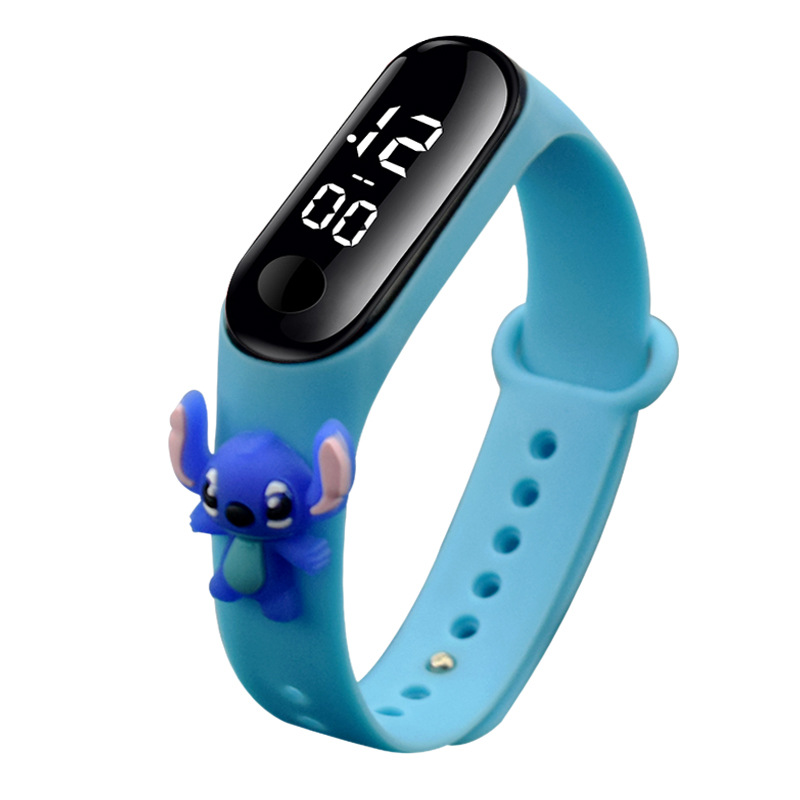 Children's Doll Watch Luminous Touch Bracelet Primary and Secondary School Students Waterproof Cartoon LED Electronic Watch Children's Doll Watch Luminous Touch Bracelet Primary and Secondary School Students Waterproof Cartoon LED Electronic Watch