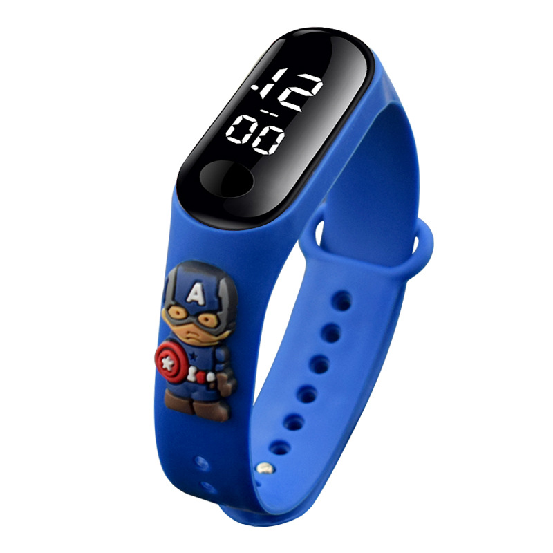Children's Doll Watch Luminous Touch Bracelet Primary and Secondary School Students Waterproof Cartoon LED Electronic Watch Children's Doll Watch Luminous Touch Bracelet Primary and Secondary School Students Waterproof Cartoon LED Electronic Watch
