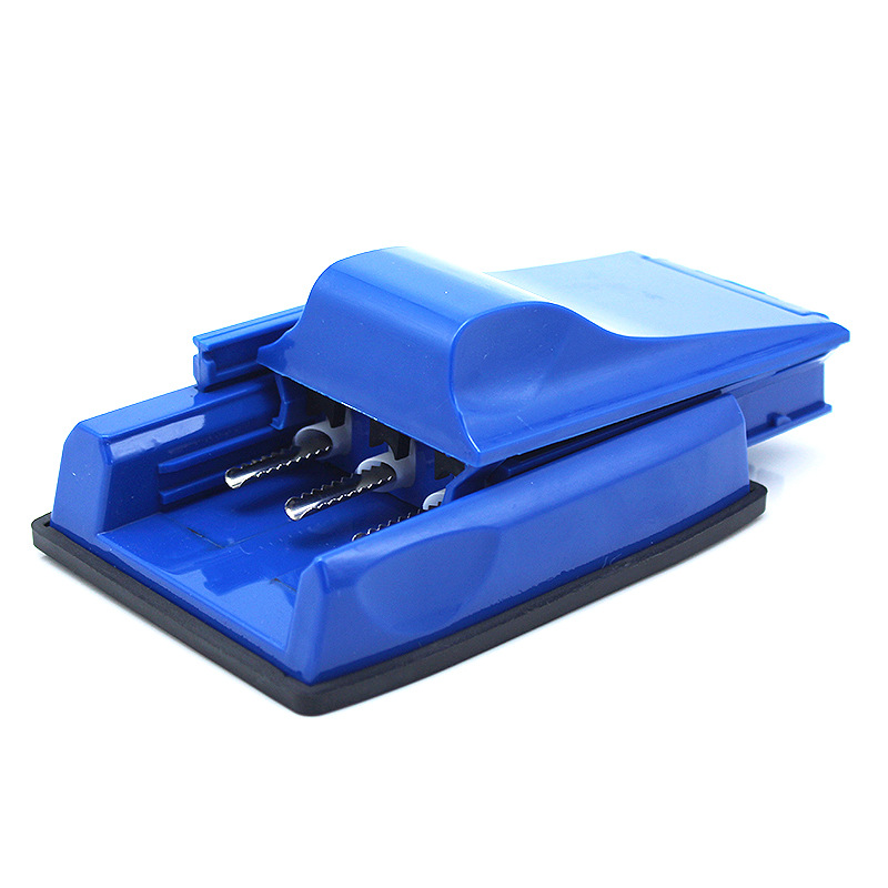Amazon Direct Sales New Manual Smoke Generator Three-Tube Plastic Cigarette Making Machine Creative Multi-Color Cigarette Rolling Machine in Stock Wholesale