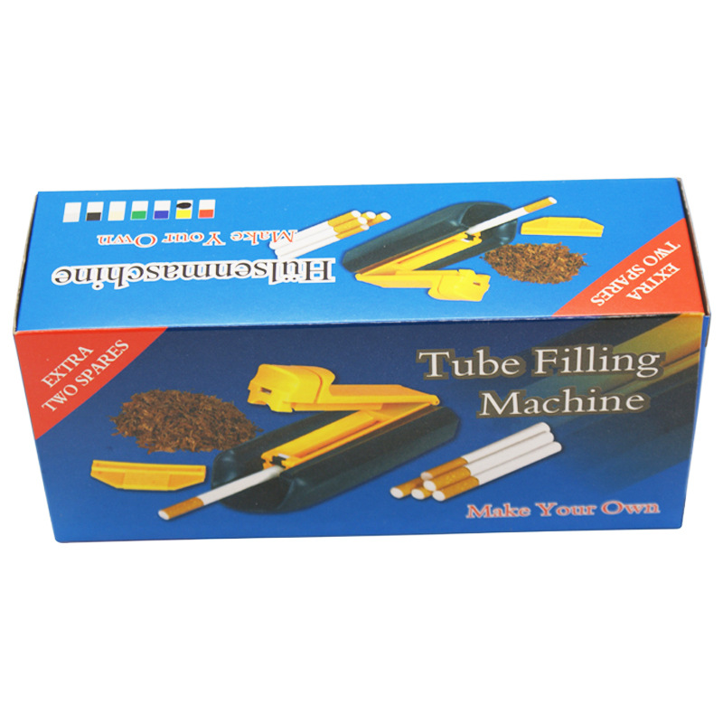 Factory Direct Sales Manual Smoke Generator Single Tube Plastic Cigarette Stuffer 8mm with Empty Pipe Cigarette Rolling Machine in Stock Wholesale Factory Direct Sales Manual Smoke Generator Single Tube Plastic Cigarette Stuffer 8mm with Empty Pipe Cigarette Rolling Machine in Stock Wholesale