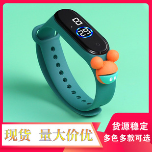 Cartoon Cartoon Luminous Bracelet & Watch Men & Women Trendy Touch Primary and Secondary School Children Sports Waterproof LED Watch Cartoon Cartoon Luminous Bracelet & Watch Men & Women Trendy Touch Primary and Secondary School Children Sports Waterproof LED Watch