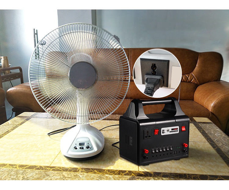 Solar Generator Household 220V AC Output Multifunctional Bluetooth Radio Power Generation System with Inverter