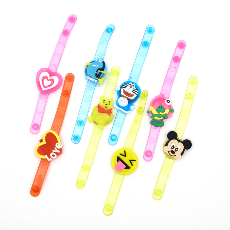 Luminous Bracelet Wristband Flash Children&#039;s Watch Band Fluorescent Bracelet Kindergarten Small Gift Stall Supply Wholesale