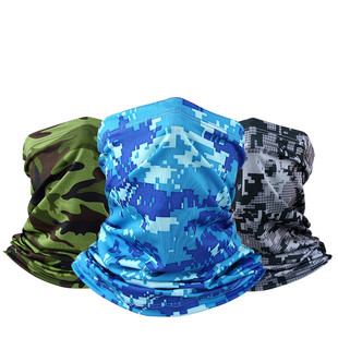 Summer Headgear Riding Outdoor Sports Fishing with Hat Brim Ice Silk Sweat-Absorbent Breathable Sun Protection Mask Summer Headgear Riding Outdoor Sports Fishing with Hat Brim Ice Silk Sweat-Absorbent Breathable Sun Protection Mask