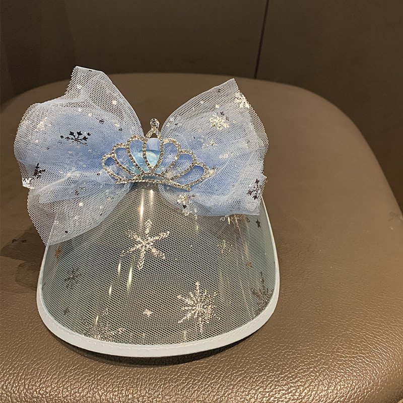 New Korean Style Summer Outdoor Cute Crown Children Casual Hat Thin Sports Bow Sunhat Female Sun Protection New Korean Style Summer Outdoor Cute Crown Children Casual Hat Thin Sports Bow Sunhat Female Sun Protection