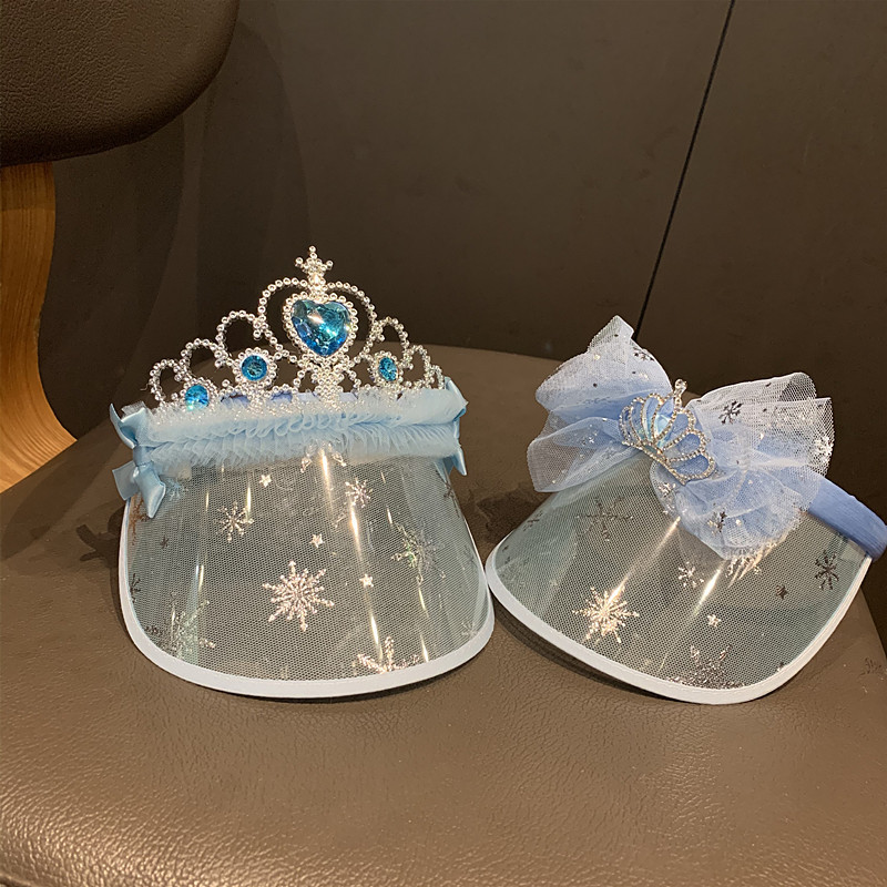 New Korean Style Summer Outdoor Cute Crown Children Casual Hat Thin Sports Bow Sunhat Female Sun Protection New Korean Style Summer Outdoor Cute Crown Children Casual Hat Thin Sports Bow Sunhat Female Sun Protection