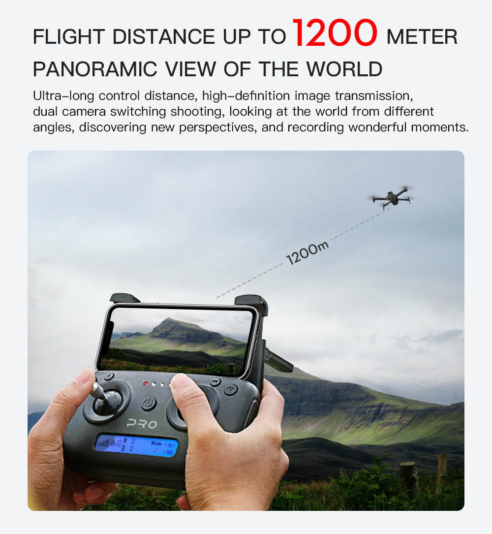 ZLL Sg906pro Two-Axis Mechanical Self-Stabilizing PTZ 4K HD GPS Folding Brushless Motor Four-Axis Aircraft