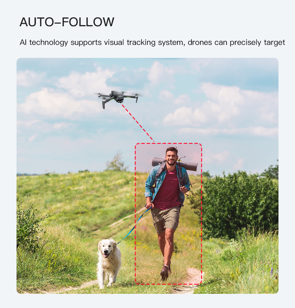 ZLL Sg906pro Two-Axis Mechanical Self-Stabilizing PTZ 4K HD GPS Folding Brushless Motor Four-Axis Aircraft