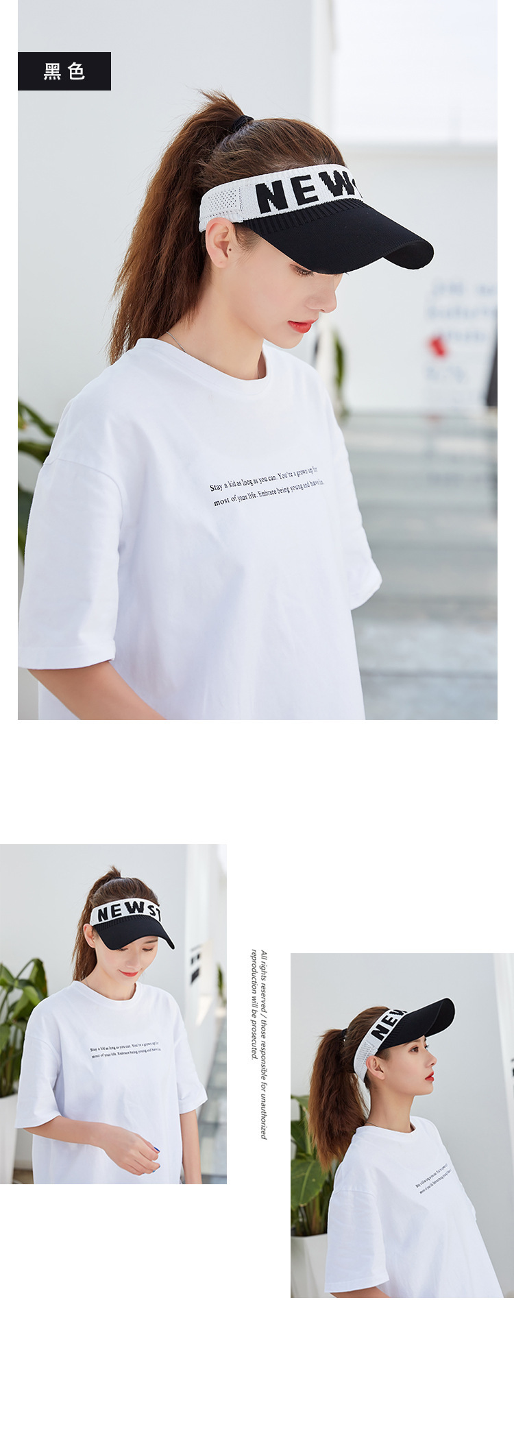 Spring and Summer Korean Style Topless Hat Outdoor Sun Hat Knitted Short Brim Cotton Line Peaked Cap Letter Baseball Cap Spring and Summer Korean Style Topless Hat Outdoor Sun Hat Knitted Short Brim Cotton Line Peaked Cap Letter Baseball Cap